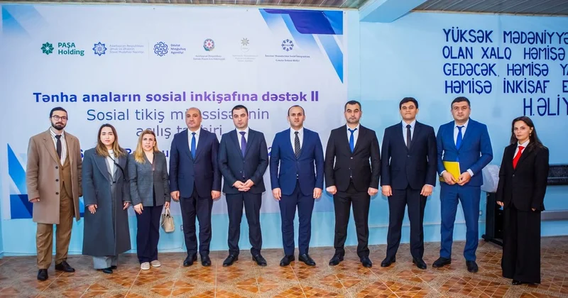 PAŞA Holding in dəstəyi ilə Göylər kəndində yeni sosial müəssisə istifadəyə verildi