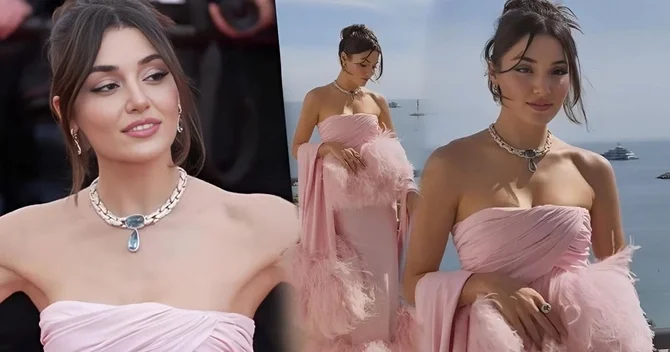 Hande Erçel Kann Film Festivalının ən çox müzakirə edilən türk aktrisası oldu