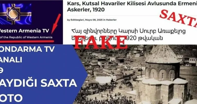 Ermənilərin yaydığı bu FOTONUN da saxta olduğu aşkarlandı