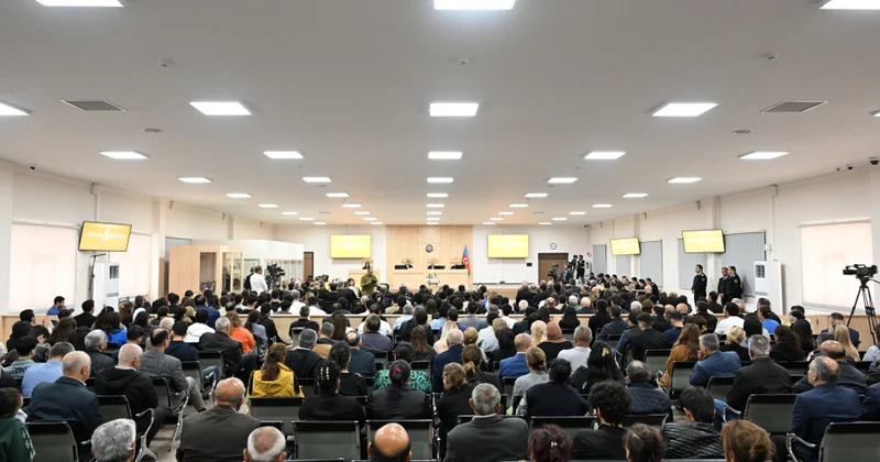 Məhkəmədə Ermənistan ordusunun Azərbaycan ərazilərini işğal etməsi, mülki əhalini qətlə yetirməsi faktları ilə bağlı ifadələr dinlənilib
