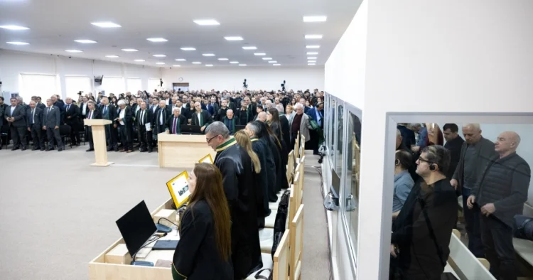Bakıda erməni separatçılarının məhkəməsi davam etdirilib FOTOLAR