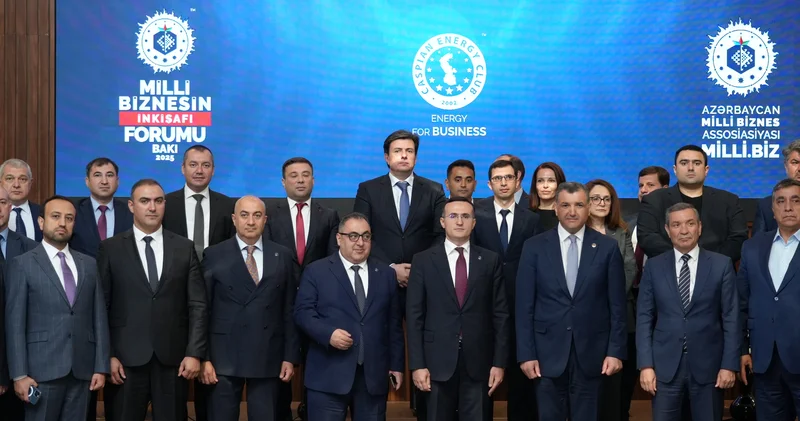 Ədliyyə nazirinin müavini Milli Biznesin İnkişafı Forumunda çıxış edib