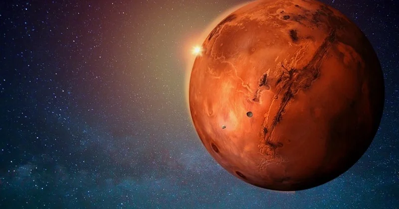 Kosmik kabus: NASA nın ən böyük aparatı Marsın qəribə şəklini çəkdi