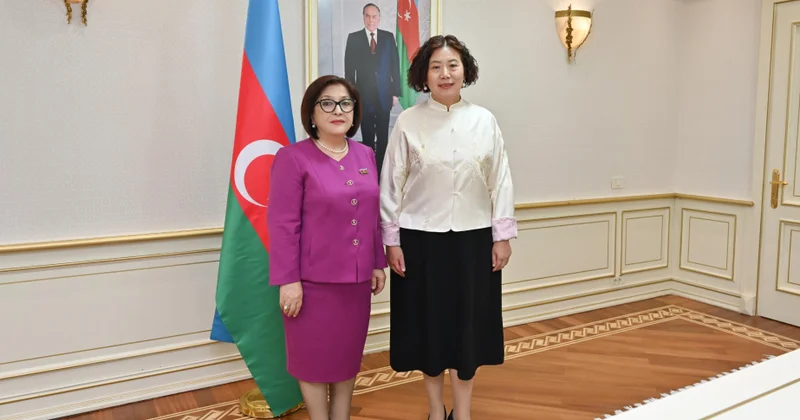 Çinin ölkəmizdə yeni təyin edilmiş səfiri Milli Məclisdə olub