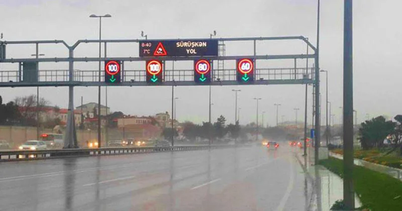 Zığ dairəsi Hava Limanı yolunda sürət həddi əvvəlki vəziyyətinə qaytarılıb YENİLƏNİB