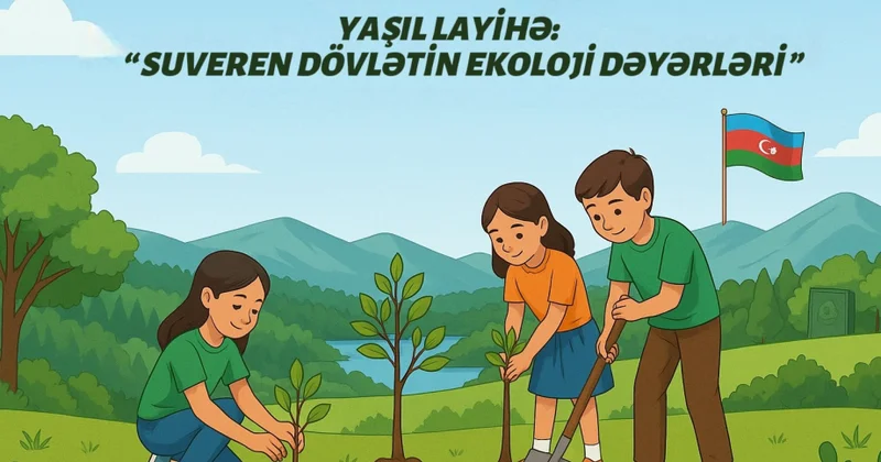 “Suveren dövlətin ekoloji dəyərləri” layihəsinə başlanılır