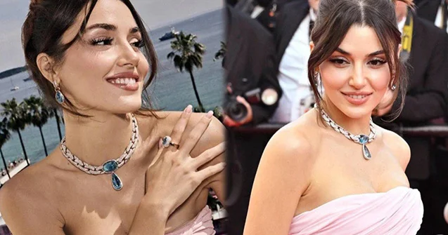 Hande Erçelin “Kann” festivalından Fotoları