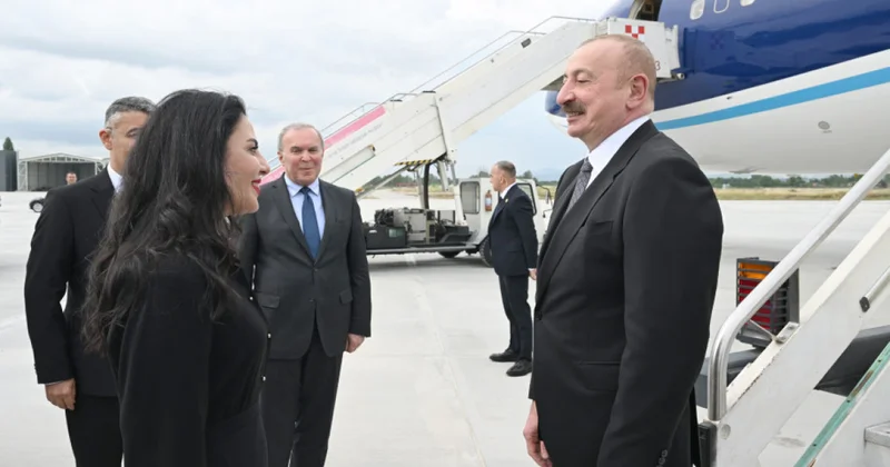 İlham Əliyev Albaniyada səfərdədir FOTO
