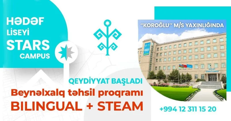Hədəf Liseyinin "Stars Campus"u açıldı