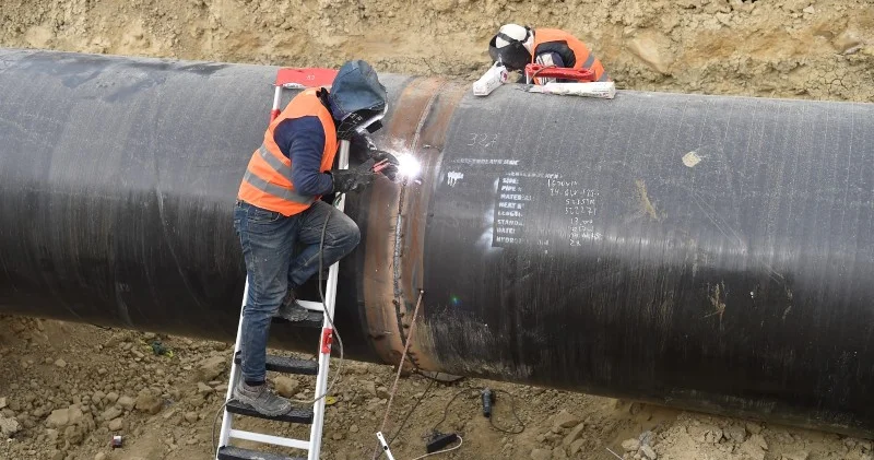 10.4 kilometr magistral su xətti çəkilir VİDEOREPORTAJ FOTOLAR