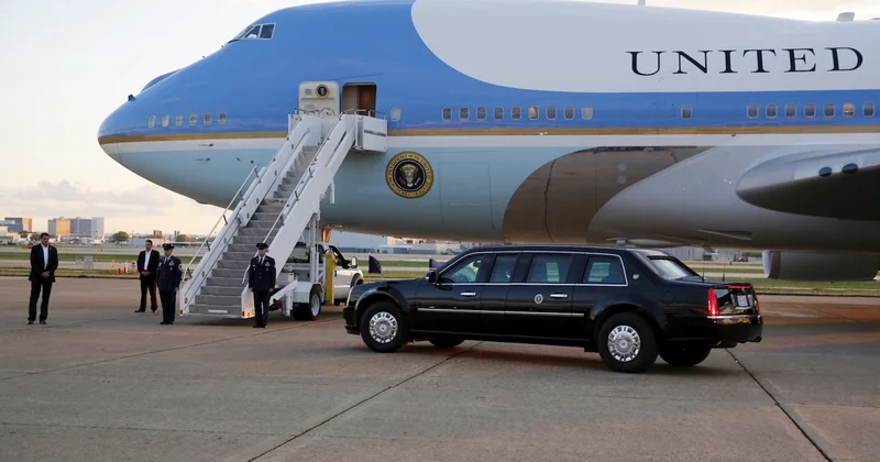 Air Force One: американской делегации запретили проносить вещи из Китая Minval Politika