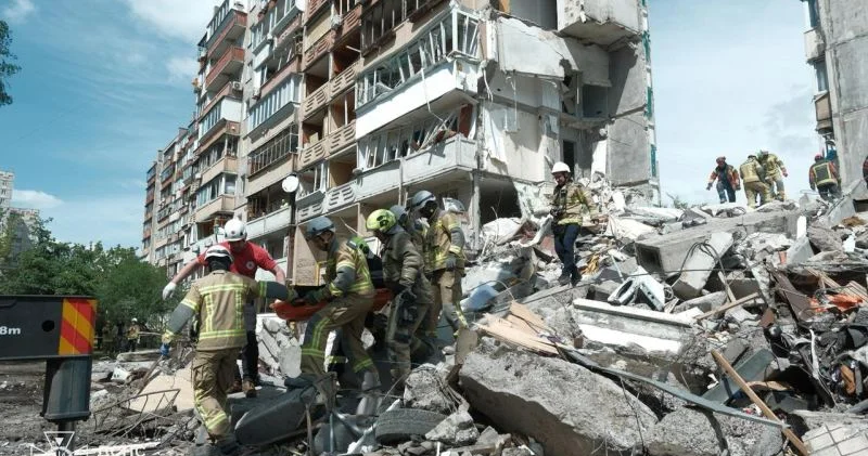 Kiyevdə raket hücumunda ölənlərin sayı 24 ə çatdı