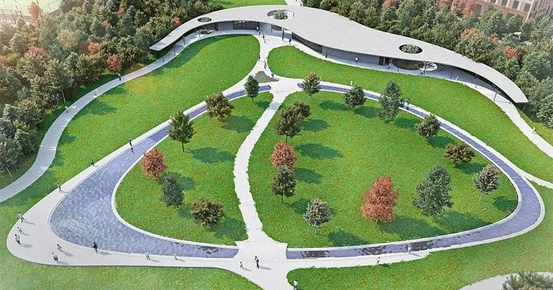 Bakıda 49 milyon manatlıq yeni park salınır Dəmir yolu və tikililər söküləcək