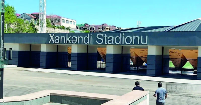 Xankəndidə böyük futbola hazırlıq