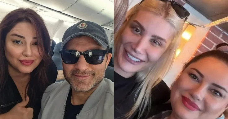 Aytən Səfərova Rafet El Roman və İrem Derici ilə bir arada Fotolar