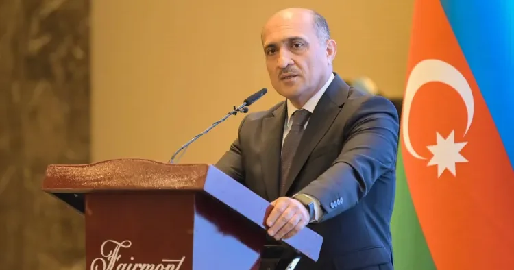 Nazir müavini beynəlxalq konfransın açılışında çıxış etdi FOTO