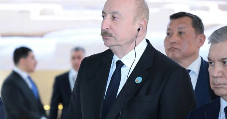 İlham Əliyevin Qazaxıstana səfəri başa çatıb VİDEO