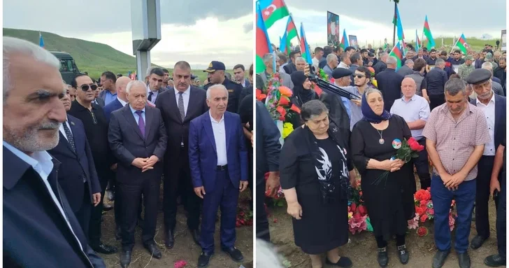 В Физулинском районе проводили в последний путь шехидов Первой Карабахской войны