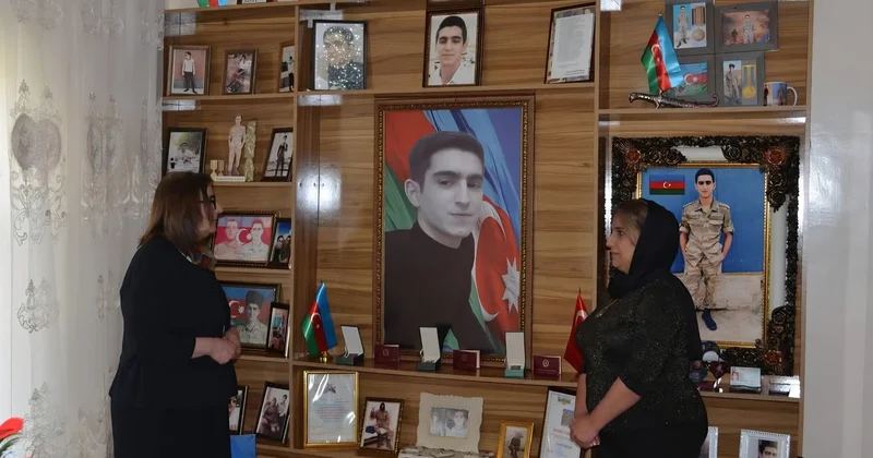Şəhid Sənan Ağazadənin xatirəsi əziz tutulur FOTO