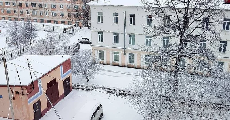 Город в России накрыла мощная метель ВИДЕО