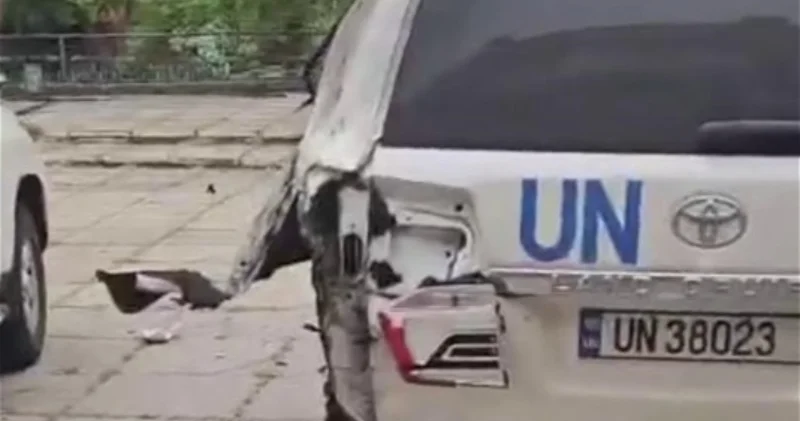В ООН отреагировали на атаку РФ по автомобилю организации в Херсоне видео
