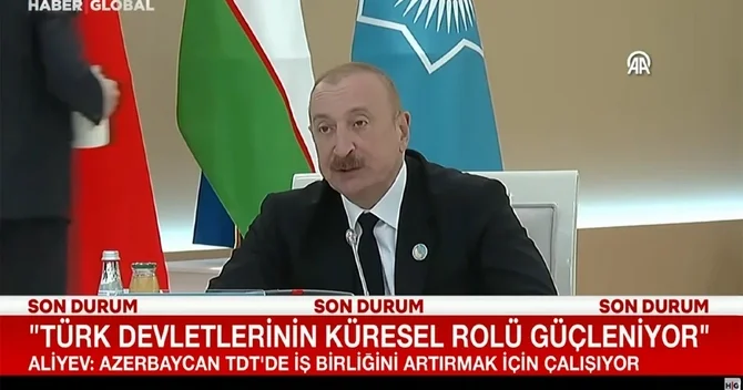 Haber Global İlham Əliyevin Türküstandakı çıxışına diqqət çəkdi