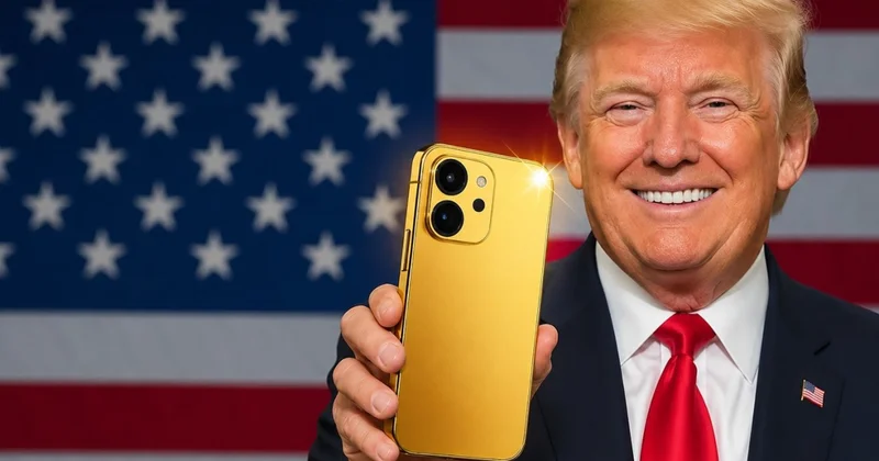 Золотой смартфон Трампа наконец то поступает в продажу