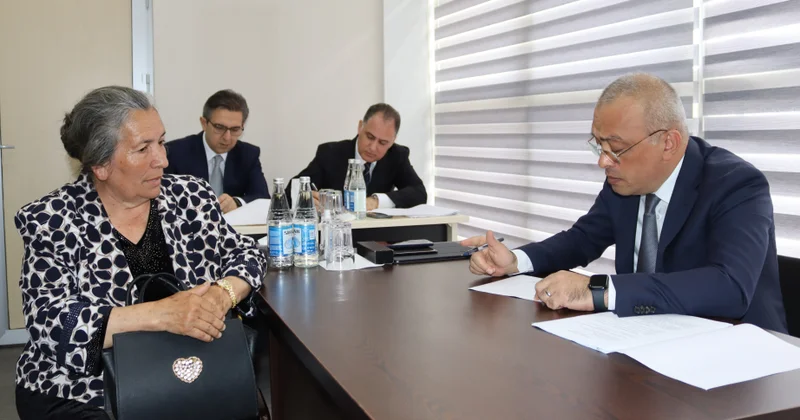 Naftalanda vətəndaşların suvarma suyu ilə bağlı müraciətləri dinlənilib