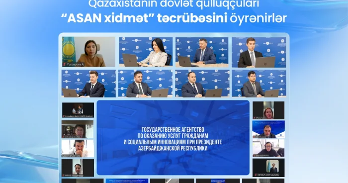 Qazaxıstanın dövlət qulluqçuları “ASAN xidmət” təcrübəsini öyrənirlər