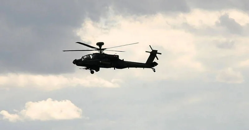 ABŞ hərbi helikopteri təcili eniş etdi