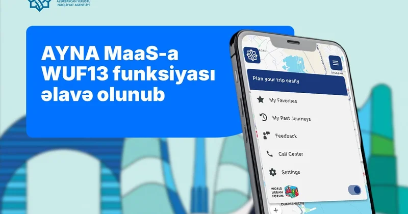 В приложении AYNA MaaS появилась функция для участников WUF13