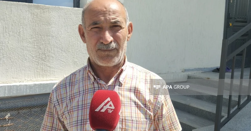 Şükürbəyli sakini: Kənddə bütün zəruri infrastruktur imkanları var