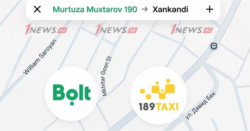 После победы прошло пять лет: почему Bolt и 189 все еще показывают армянские топонимы в Ханкенди? ФОТО