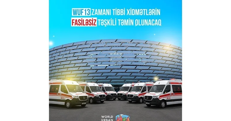 WUF13: 4 медучреждения будут работать в усиленном режиме, выделены 75 бригад и 35 машин скорой помощи