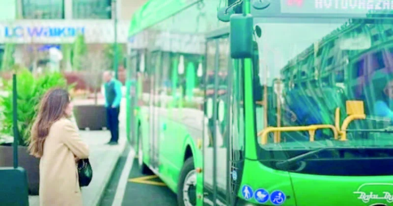 “Yaşıl” nəqliyyata keçid təmiz gələcəyə aparır