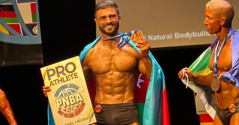 Azərbaycanlı idmançı qızıl medal qazanıb VİDEO