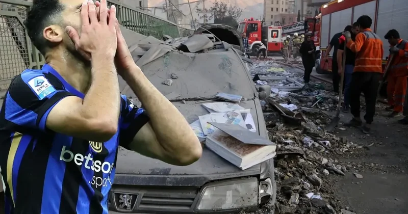 Ölkəsindən çıxa bilmir! İnter in hücumçusu müharibənin ortasında qaldı FOTO