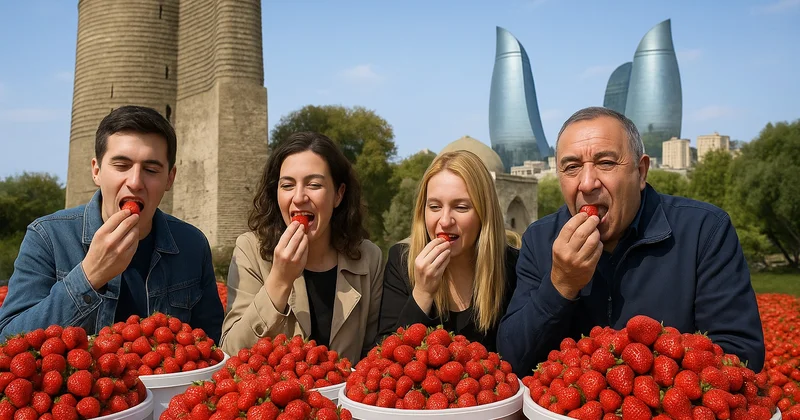 Çiyələk yeməzdən əvvəl iki dəfə düşünün BİLİNMƏYƏNLƏR