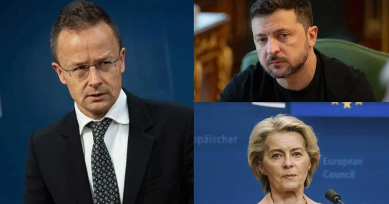 Siyarto Zelenski və fon der Lyayeni Avropaya qarşı sui qəsddə ittiham etdi