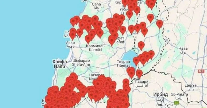 İranın hücumu başladı: İsraildə hər yer vurulur Foto