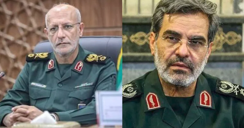 İran ilk hucumda öldürülən səkkiz generalın adlarını açıqlayıb
