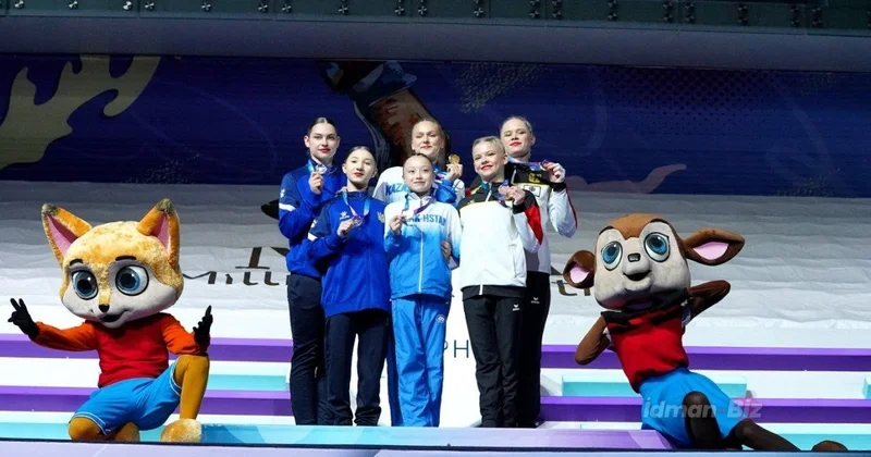 Bakıda keçirilən Dünya Kuboku: Gimnastlarımızdan qızıl medallar FOTO