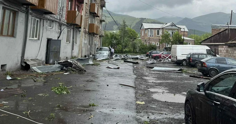 Город в Армении остался без газа и электричества