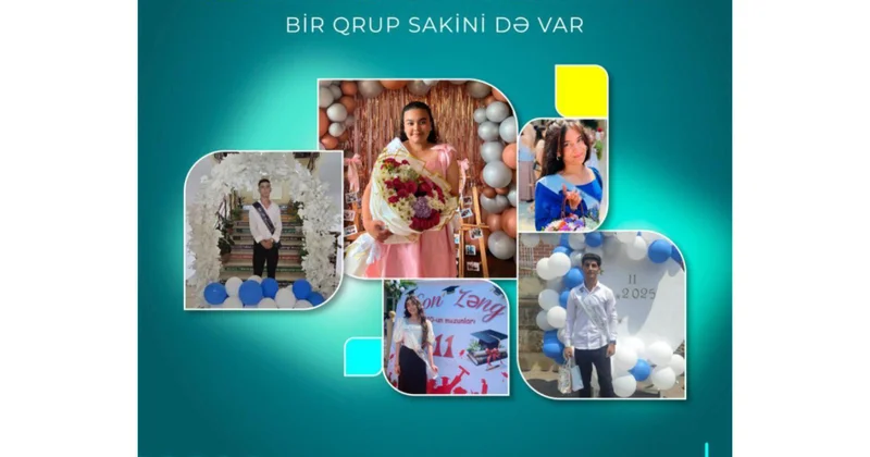 Bu ilin məzunları sırasında uşaq evi sosial xidmət müəssisələrinin bir qrup sakini də var