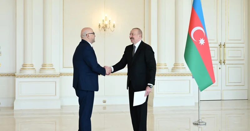 Azərbaycan Prezidenti İlham Əliyev Fələstinin ölkəmizdə yeni təyin olunmuş səfirinin etimadnaməsini qəbul edib