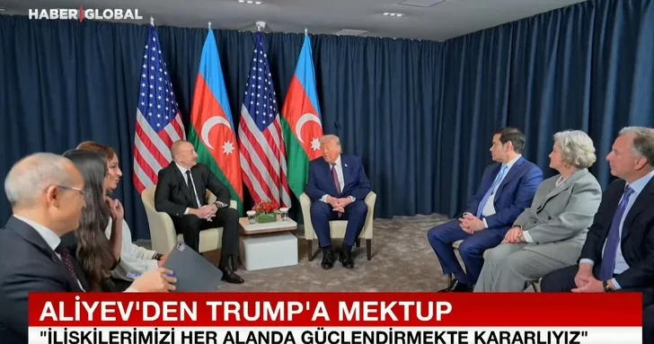 Турецкий телеканал Haber Global посвятил сюжет посланию президента Азербайджана Дональду Трампу