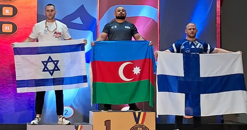 Azərbaycanlı idmançı Avropa çempionu oldu Rumıniyada qızıl medal