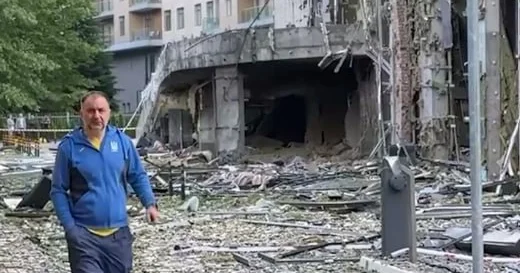 Kiyevə raket hücumu Ölən və yaralılar var VİDEO