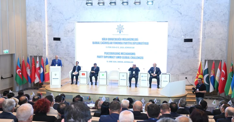 Şuşada beynəlxalq konfrans: Cənubi Qafqazda sülh quruculuğu müzakirə olunub YENİLƏNİB VİDEO