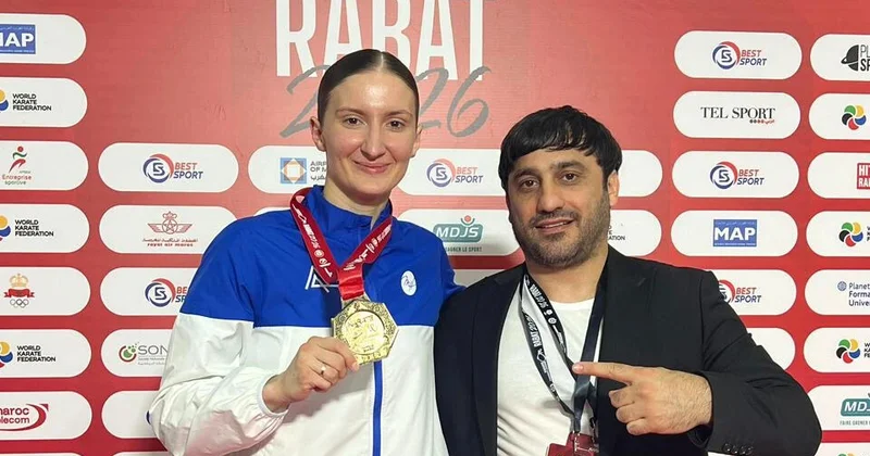 Ирина Зарецка завоевала золотую медаль Премьер лиги Karate1 в Марокко
